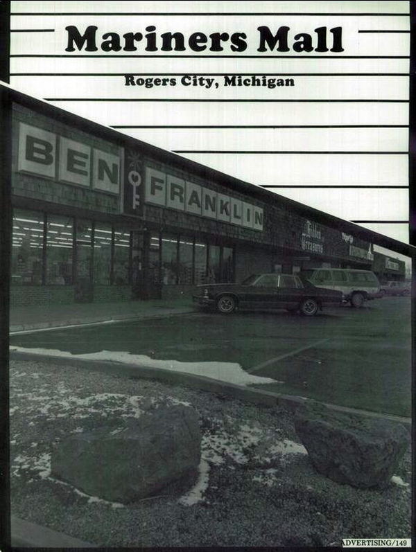 Mariners Mall - 1985 Yearbook Ad